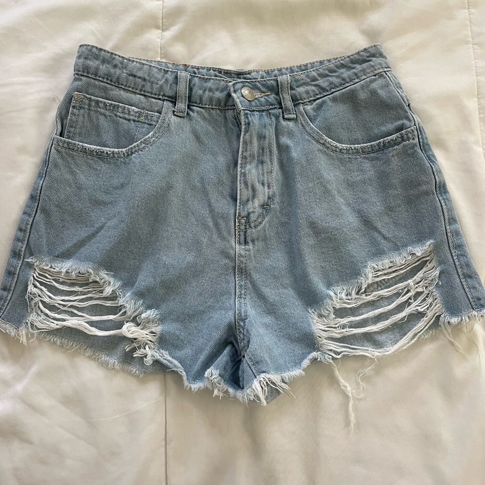 Princess Polly denim shorts